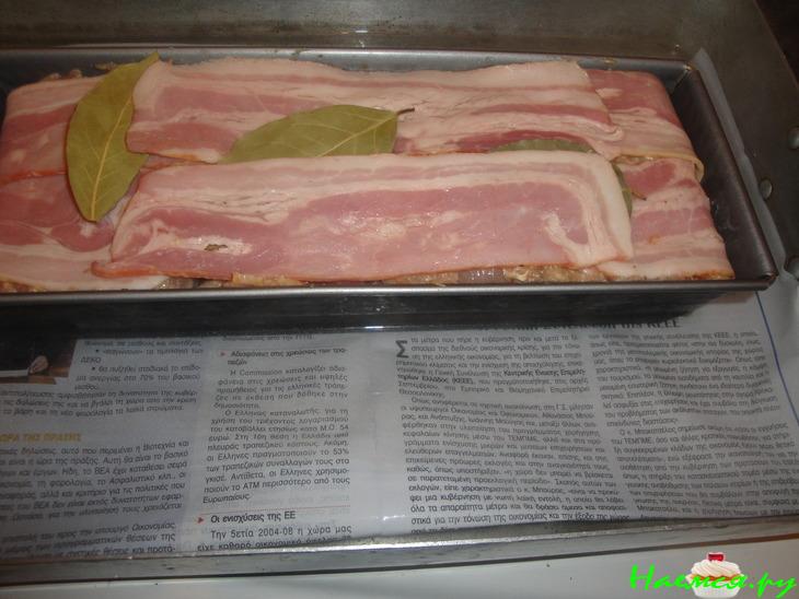 Террин из курицы пряный