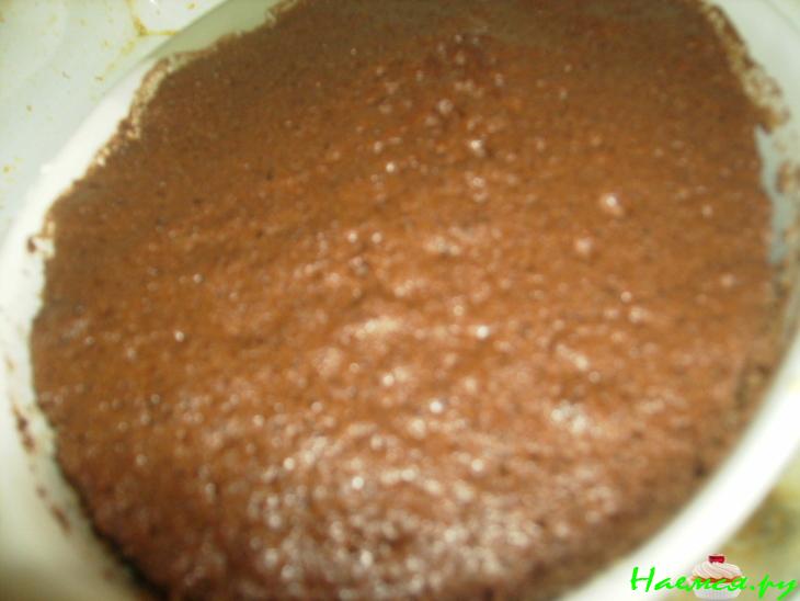 Шоколадно-лимонный торт или сюрприз за 15 минут