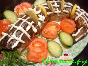 Сом фаршированный