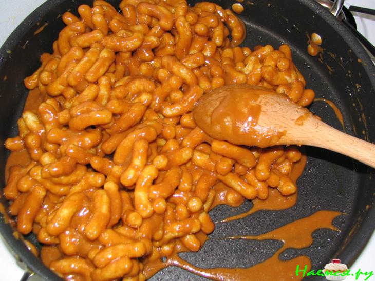 Рулет из кукурузных палочек