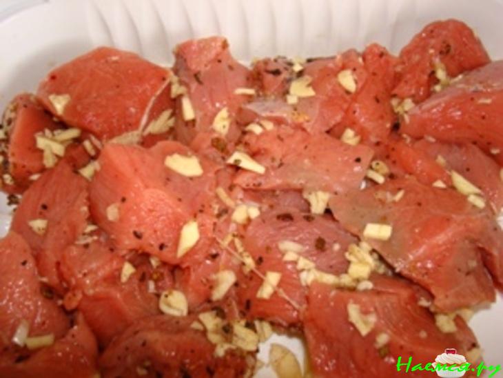 Говядина, тушенная с тыквой