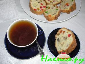 Кекс с цукатами