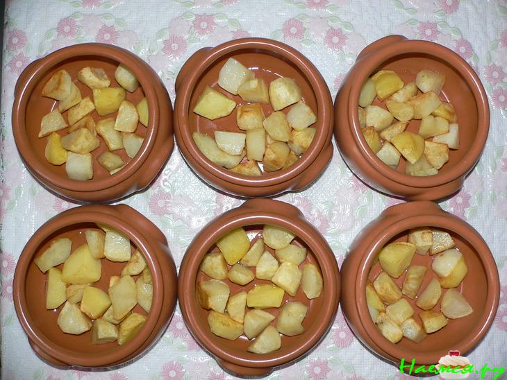 Чанахи с сушёными белыми грибами Чанахи с сушёными белыми грибами