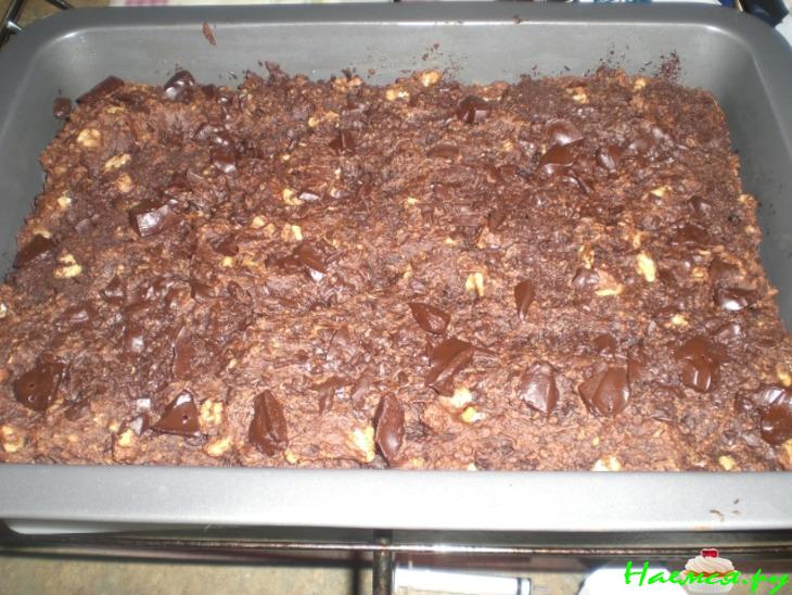 Овсяный пирог брауни&nbsp; 