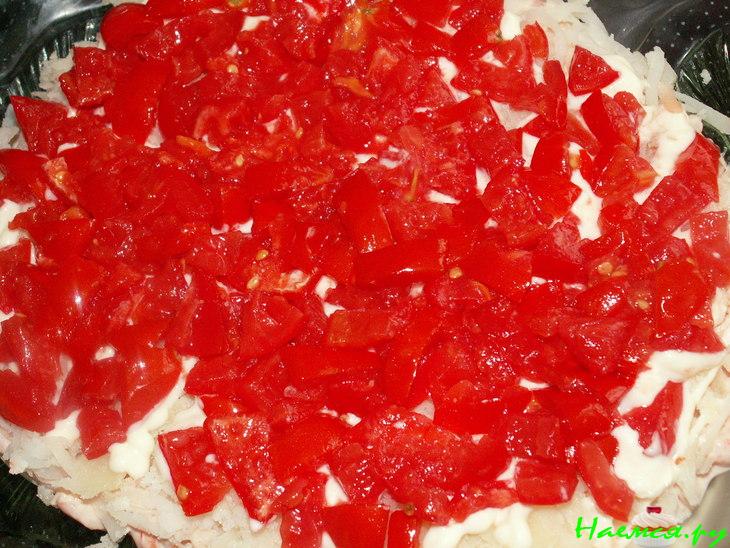 Салат "Розовый фламинго"