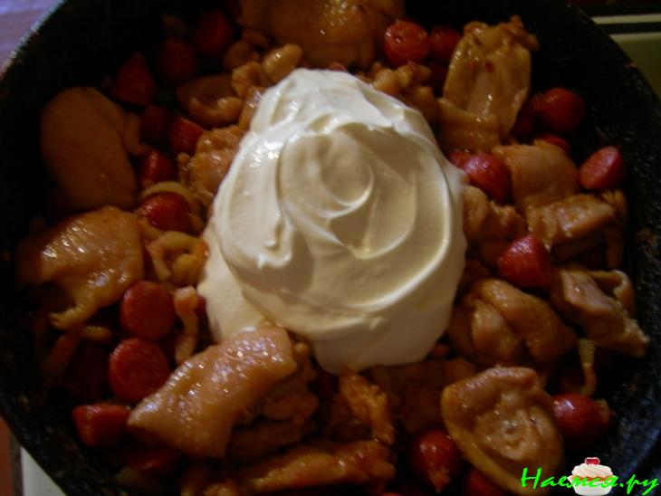 Паприкаш из курицы Паприкаш из курицы