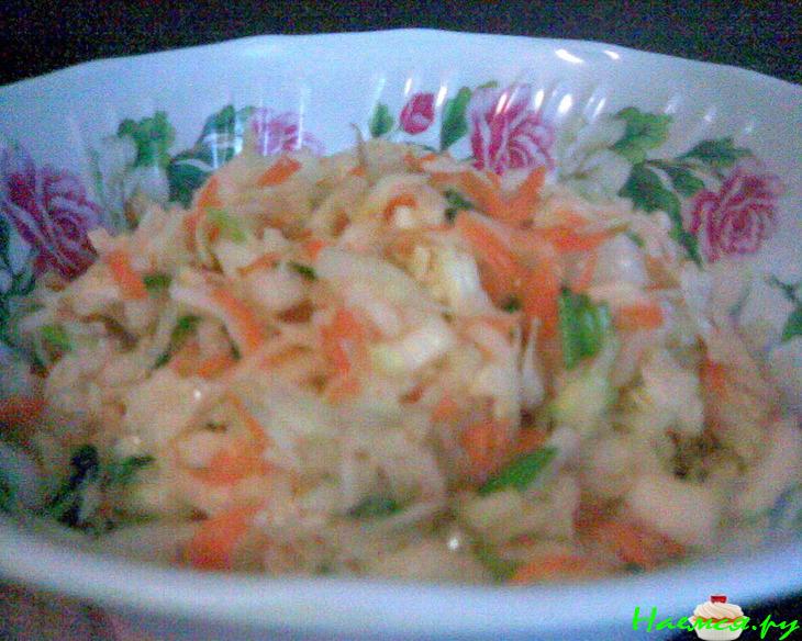 Пикантный овощной салат Пикантный овощной салат