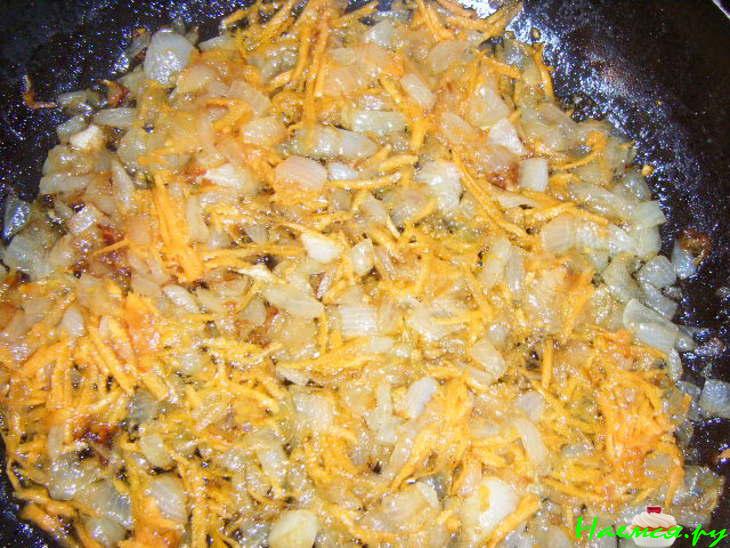 Оригинальный "Плов" с куриными потрошками