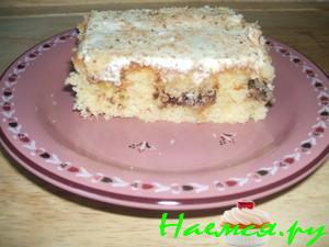 Пирог 'Баунти' с кокосом