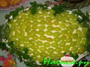 Салат "Изумрудная шапка"