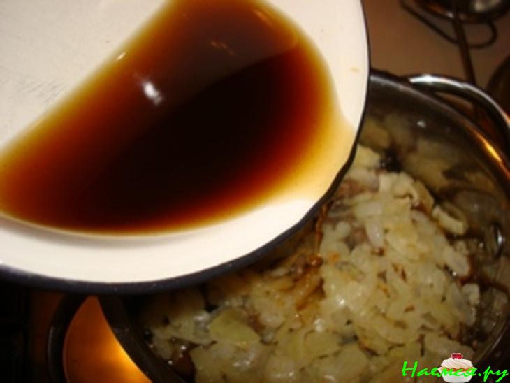 КВАСная говядина с грушами и медом