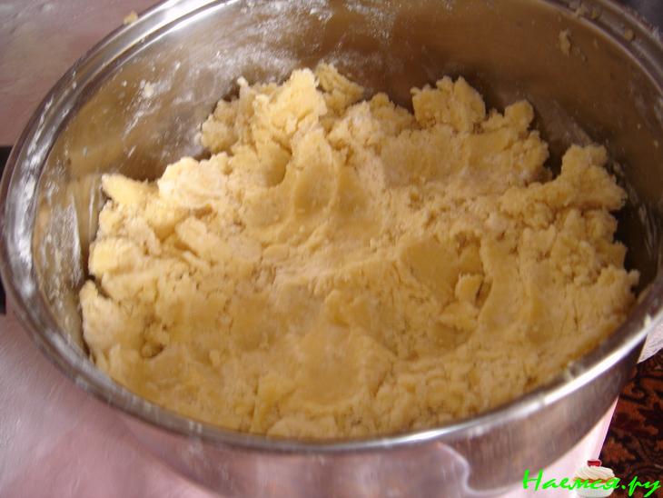 Творожный пирог с орешками