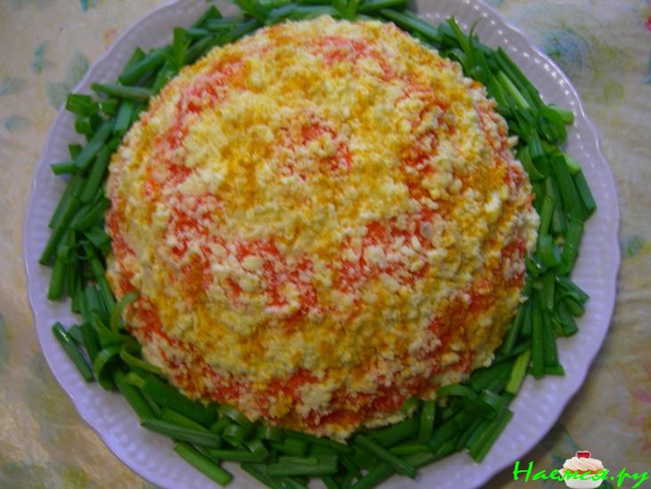 Салат "Одуванчик"