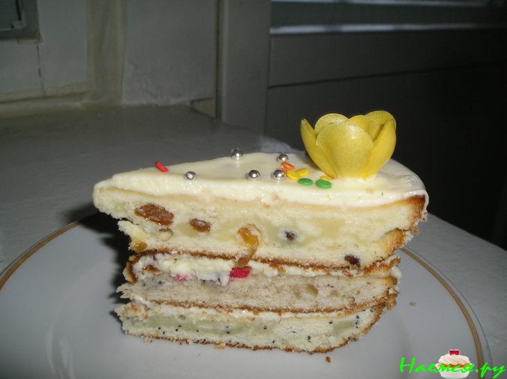 Королевский торт со сгущенкой