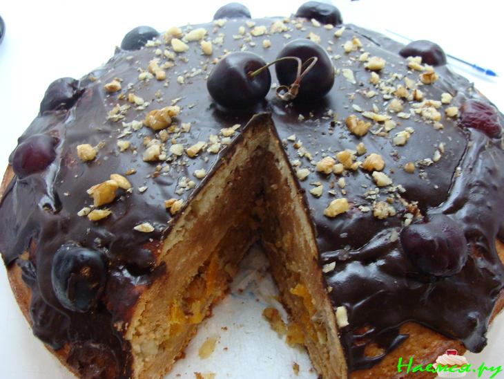 Торт "Пьяная вишня" без вишни