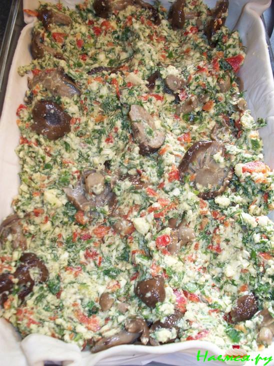 Пирог фермерский "Яичница с сыром" Пирог фермерский "Яичница с сыром"