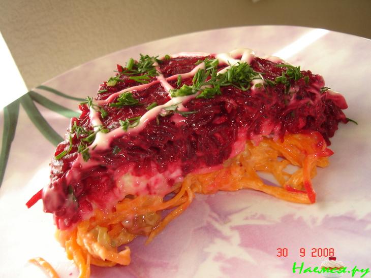 Салат свекольный "Изюминка" Салат свекольный "Изюминка"