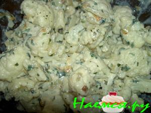 Цветная капуста с тахиной