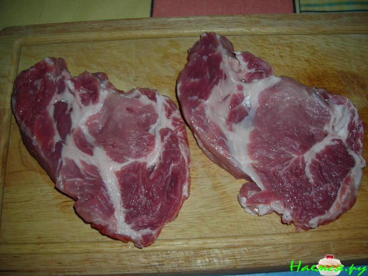 Отбивная из свиной шейки Отбивная из свиной шейки