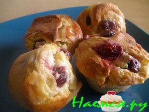 Маффины-завитушки с вишнями от монахов-молчальников Латрунского монастыря