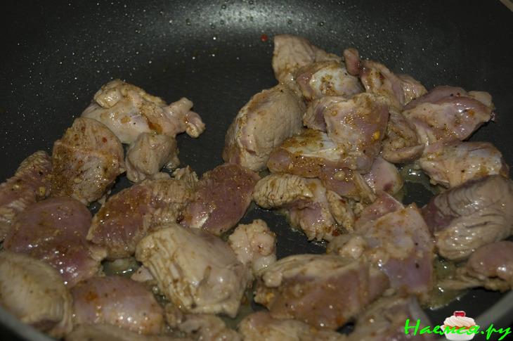 Свинина по-китайски с соевым соусом