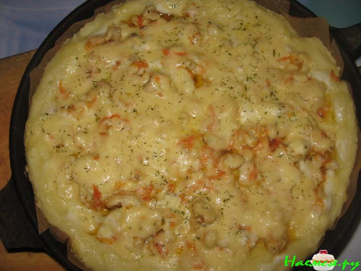 Картофельная пицца