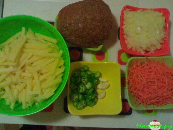 Острый супчик с фрикадельками