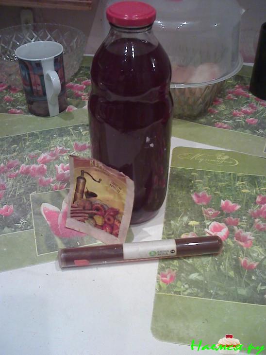 Черносмородиновый напиток