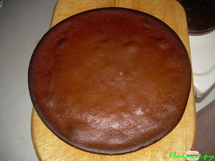 Торт бисквитный "День и Ночь"