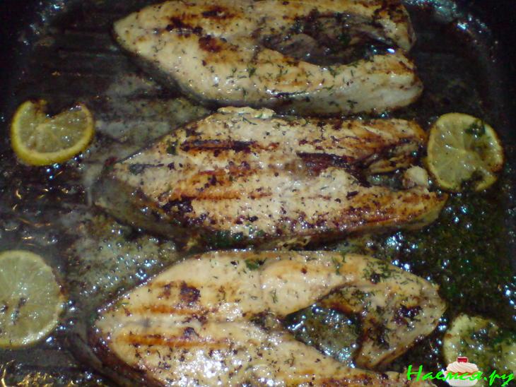 Рыба с Васаби-кремом