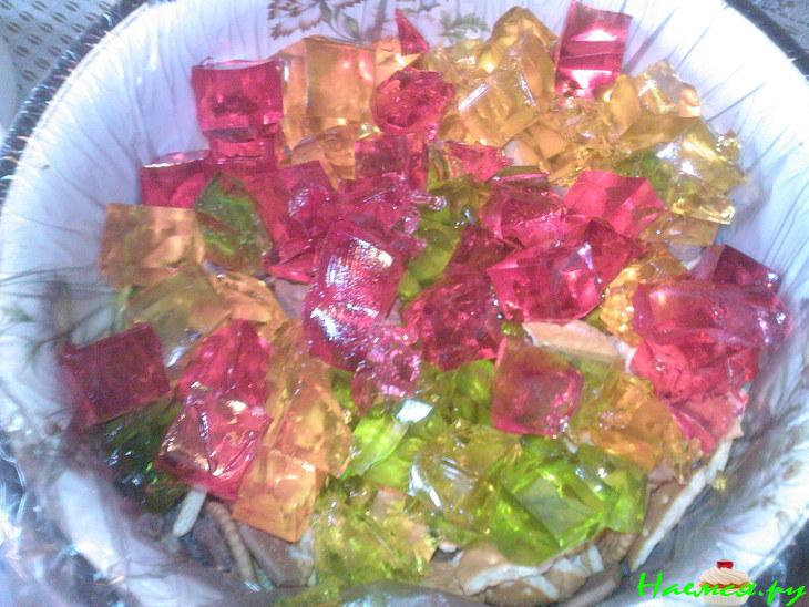 Торт-десерт "Битое стекло"