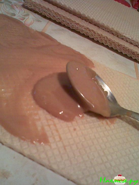 Вафельный торт традиционный