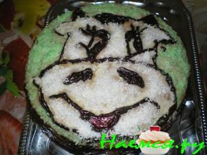 Торт "Новогодний Бычок"