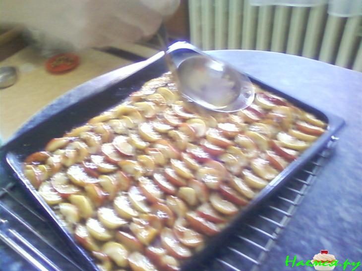 Пирог опаленный пламенем