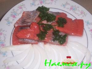 Селёдка из форели