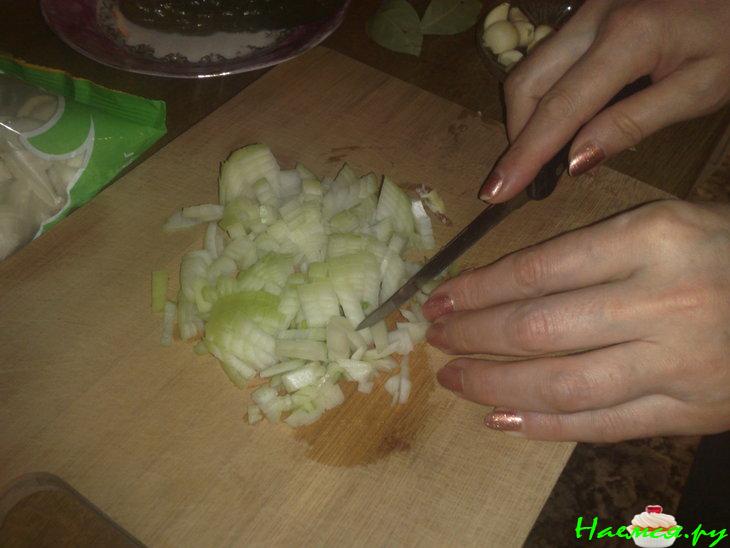 Супчик с пельменями на скорую руку