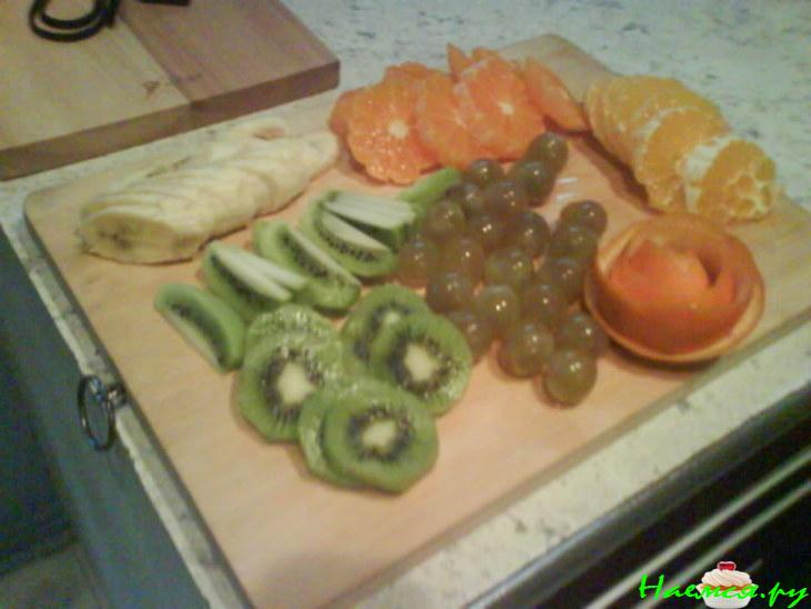 Пирог со свежими фруктами Пирог со свежими фруктами