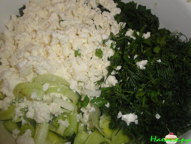 "Спанокопита" /вкусный пирог со шпинатом/