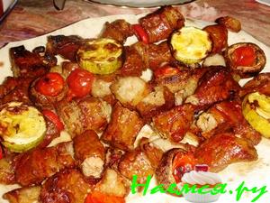 Овощи на гриле к шашлыку 2