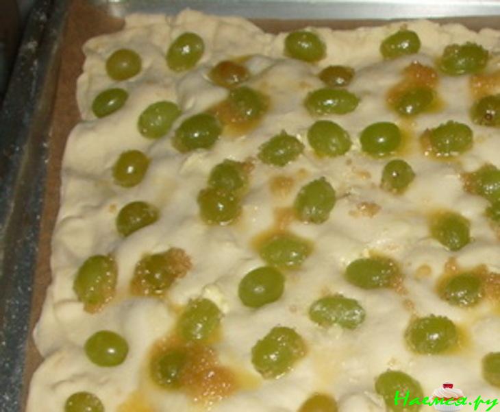 Пирог с виноградом Пирог с виноградом