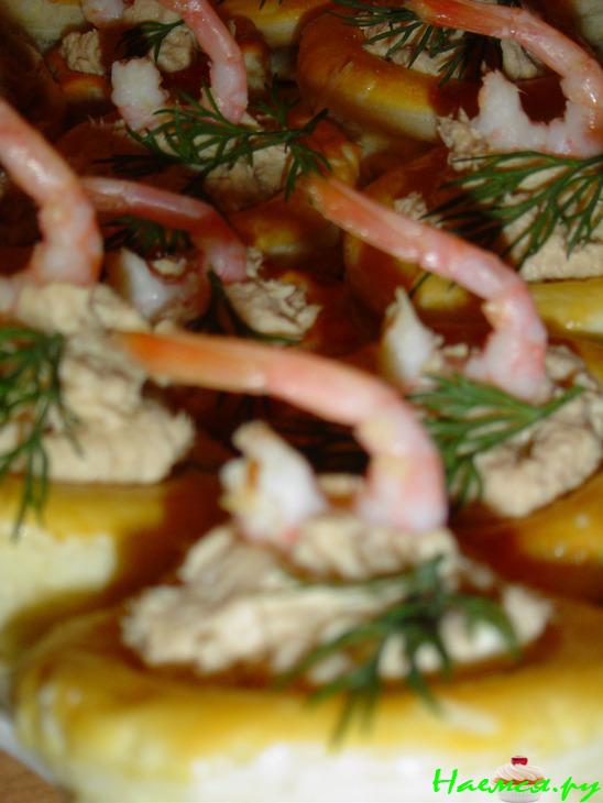 Волованы с горбушей Волованы с горбушей