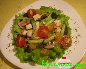 Салат "Лужайка"