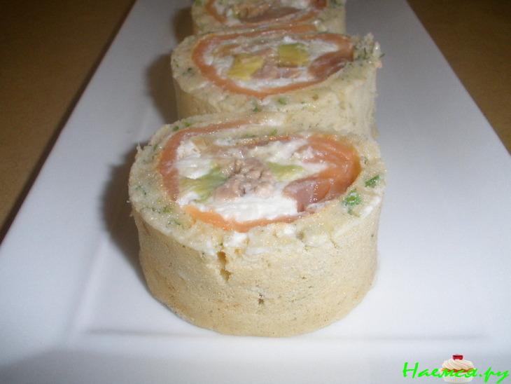 Блинный ролл для вечеринки Блинный ролл для вечеринки