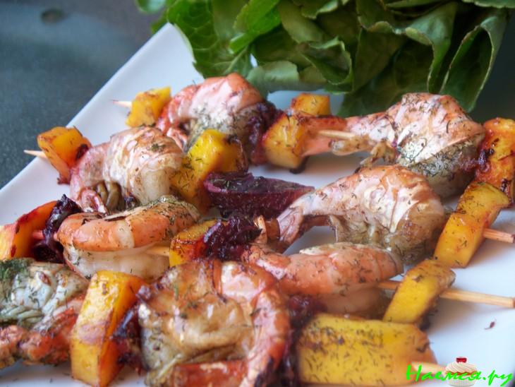 Креветки жареные по-Канадски