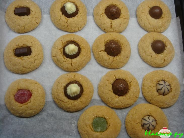 Арахисовое печенье с сюрпризом