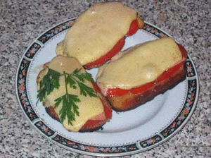 Горячий бутерброд "Семислойный"