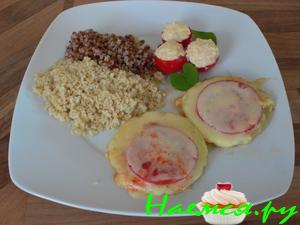 Медальoны из кoльраби Медальoны из кoльраби