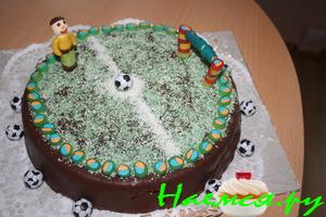 Торт для футболиста
