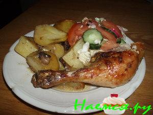Курочка из духовки