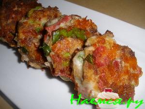 Мини-бургеры с кремом из авокадо